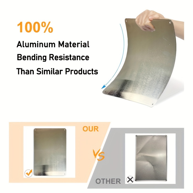 Vintage inspired Aluminum Wall Art Uv Printed Perfect Home Temu New