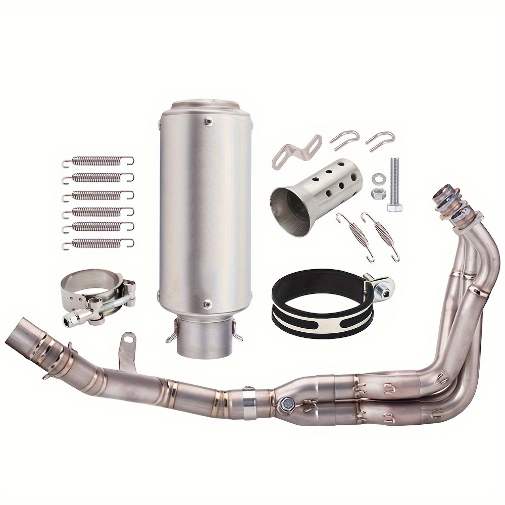 z900 2017 2024 stainless steel full exhaust system - Temu