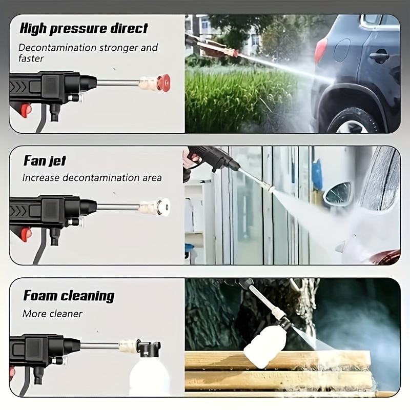 YOSOO Pulvérisateur De Mousse Pistolet De Nettoyage De Voiture à Haute