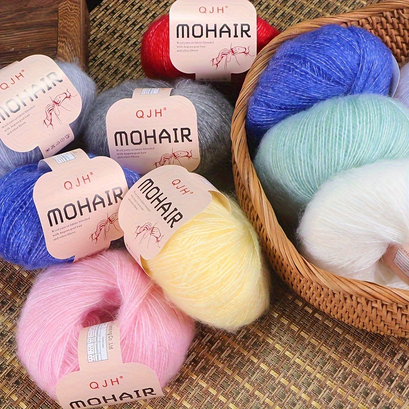 

6pcs Luxurious Yarns, & Weaving Set, Suitable For Diy Knitting & Sweaters, Scarves, Shawls, Handicraft