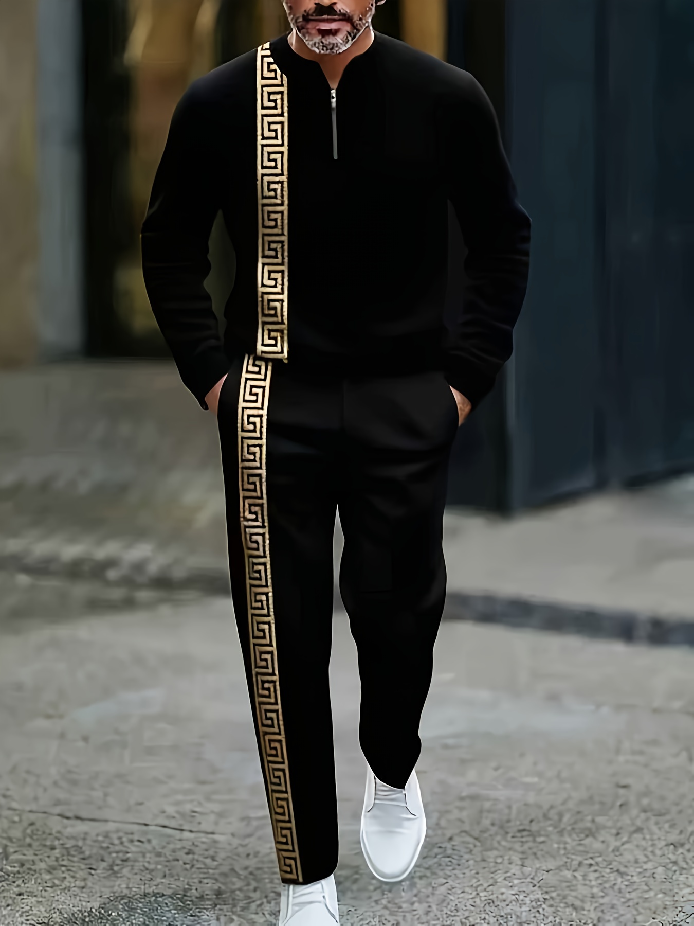 men jogging suit sold on Temu United States