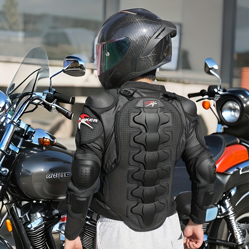 Riding Gear Wash Motorcycle Jacket Body Protective Jacket, Pe