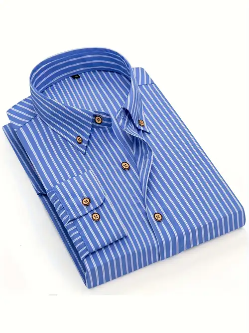 men's business dress shirt long sleeve casual fit button shirt | Free Shipping On Items Shipped From Temu | Temu men's business dress shirt long sleeve casual fit button shirt | Free Shipping On Items Shipped From Temu | Temu