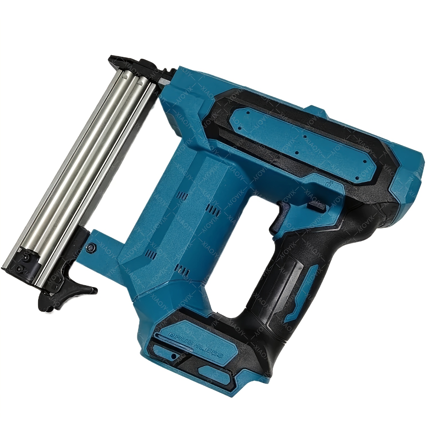 TEMU Youpolk 21v Brushless Cordless Electric Nail Gun, 2-in-1 Bradnailer Kit | 2 X1.3ah , 2 Firingmodes, Safety Contact Nose, 1000 Nails And , Trim,