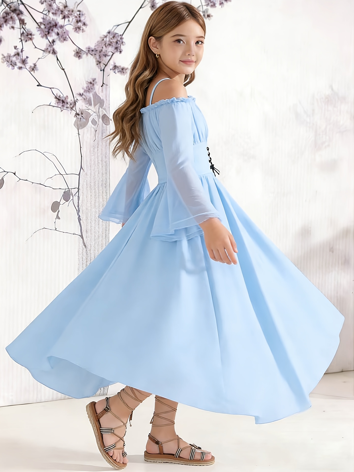 zennia off shoulder cotton mini dress Zennia Flower Dress