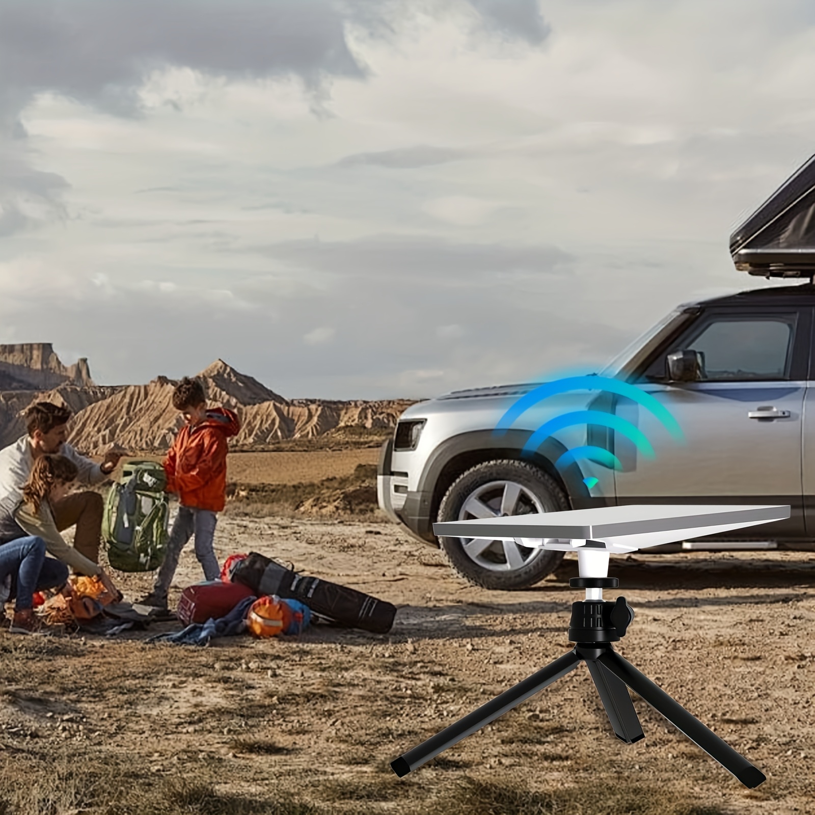 Compatibles avec les supports mini Starlink, les supports V3 de troisième génération et les adaptateurs d'installation de trépied en ABS avec des interfaces de vis 1/4 pour une installation facile, compatibles avec les supports de plat (blanc/noir).