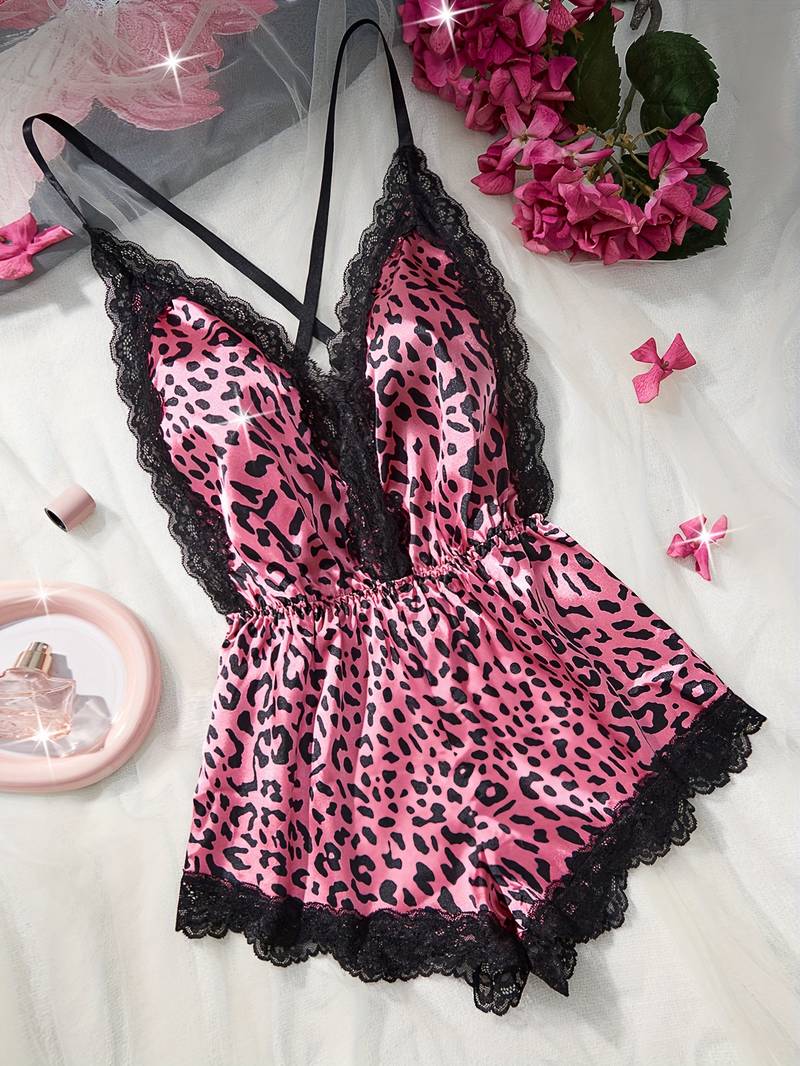 Body Une Pièce Femme En Maille - Lingerie Sexy, Nuisette, Pour Soirée Ou Saint-Valentin