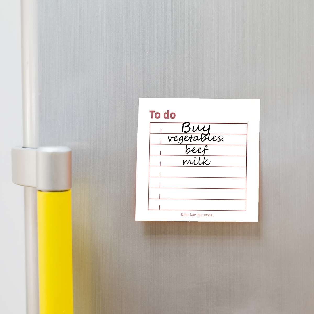 Self-Sticking Note Papers Set, High-Adhesive Productivity Planner Pads