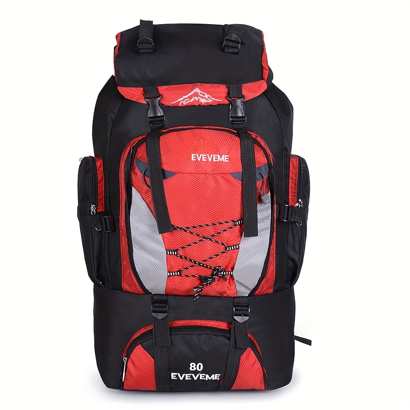 Image of 1pc Outdoor Casual Sports Backpack, Large Capacity Backpack For Hiking Camping, Ultralight Cycling Backpack, Travel Mountaineering Bag For Men And Women
