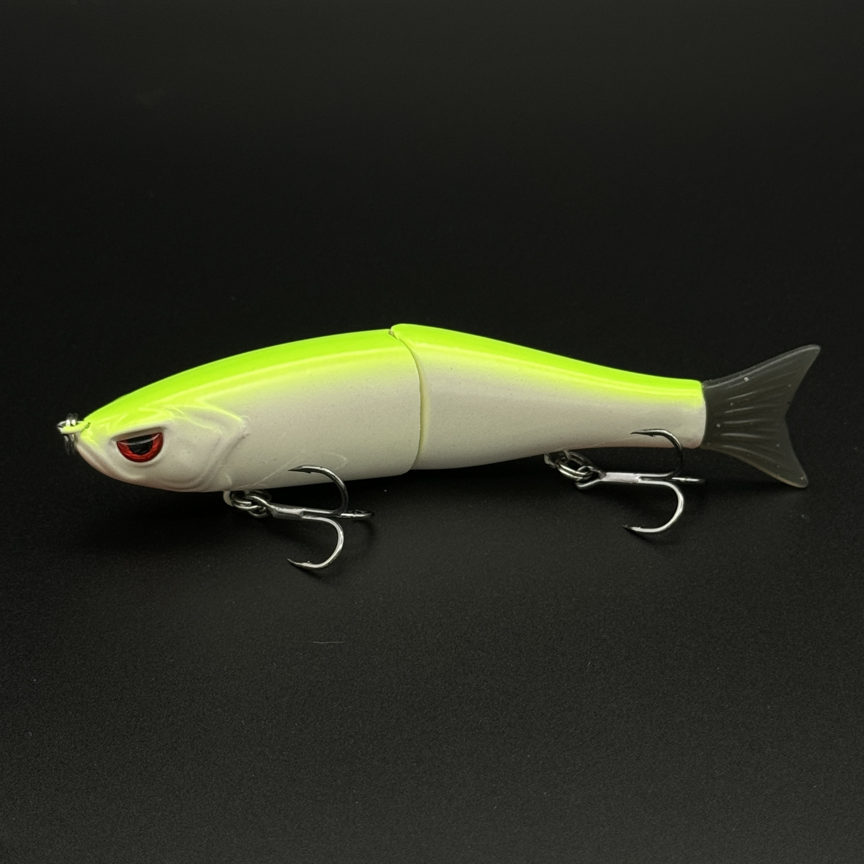 Image of 1pc Lifelike Multi- Fishing Lure, 18.5g With Soft Tail - Durable Abs Plastic, Realistic With Treble Hooks For Freshwater & Saltwater - Ideal For Tuna, Salmon, , And More, Fishing Bait