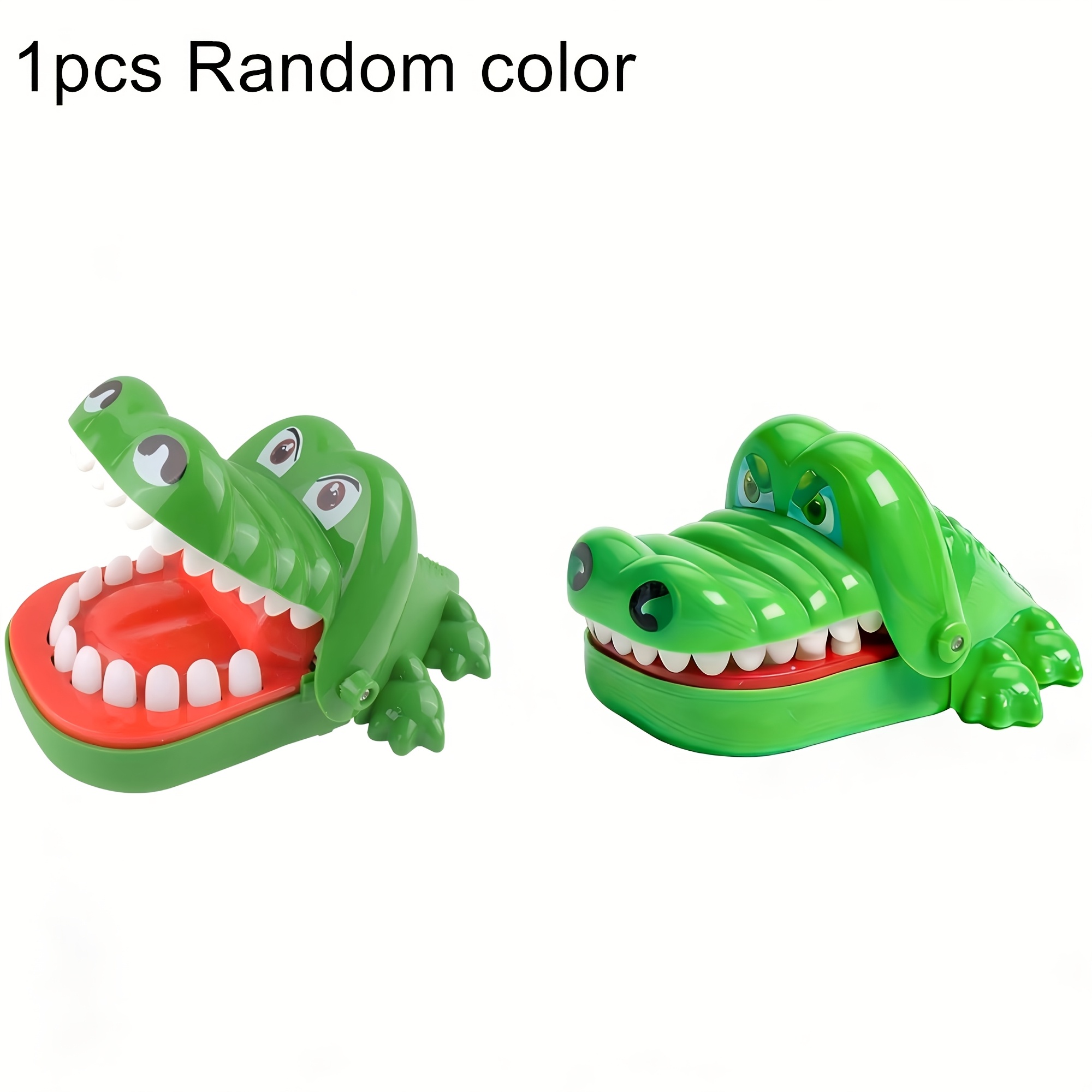 Interactive Crocodile Finger Biting Toy - Interactive Party Board Game Toy For Multiple Players - Pulling Game For 3+, Gift 1pc (random Color) For Halloween、christmas