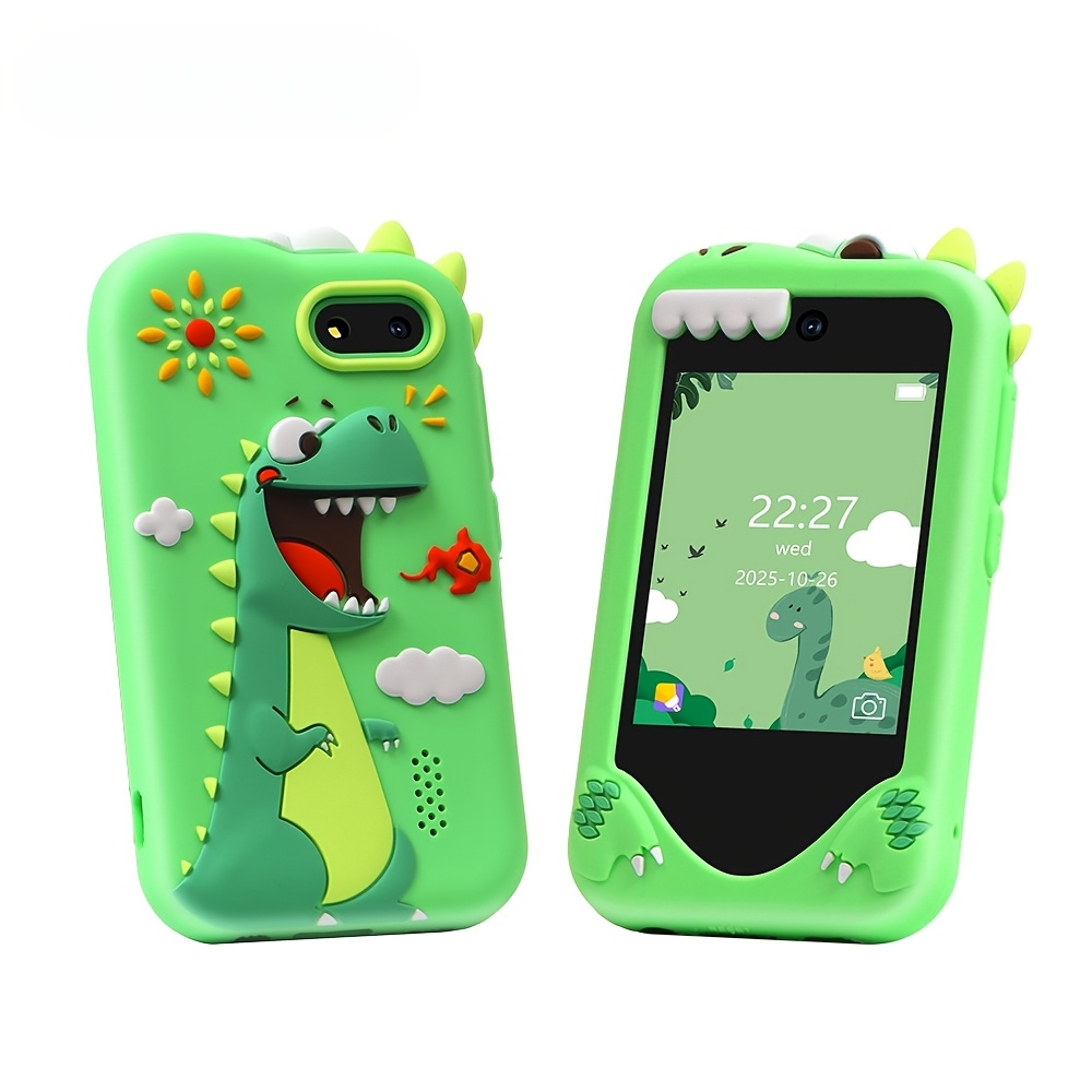 Image of Itmeipc Children's Dual Camera Smart Camera Toy, Built- Games, Travel Toys, Storybooks, And Mp3 Music Player, Suitable For Holiday Birthday Gifts For Boys And Girls