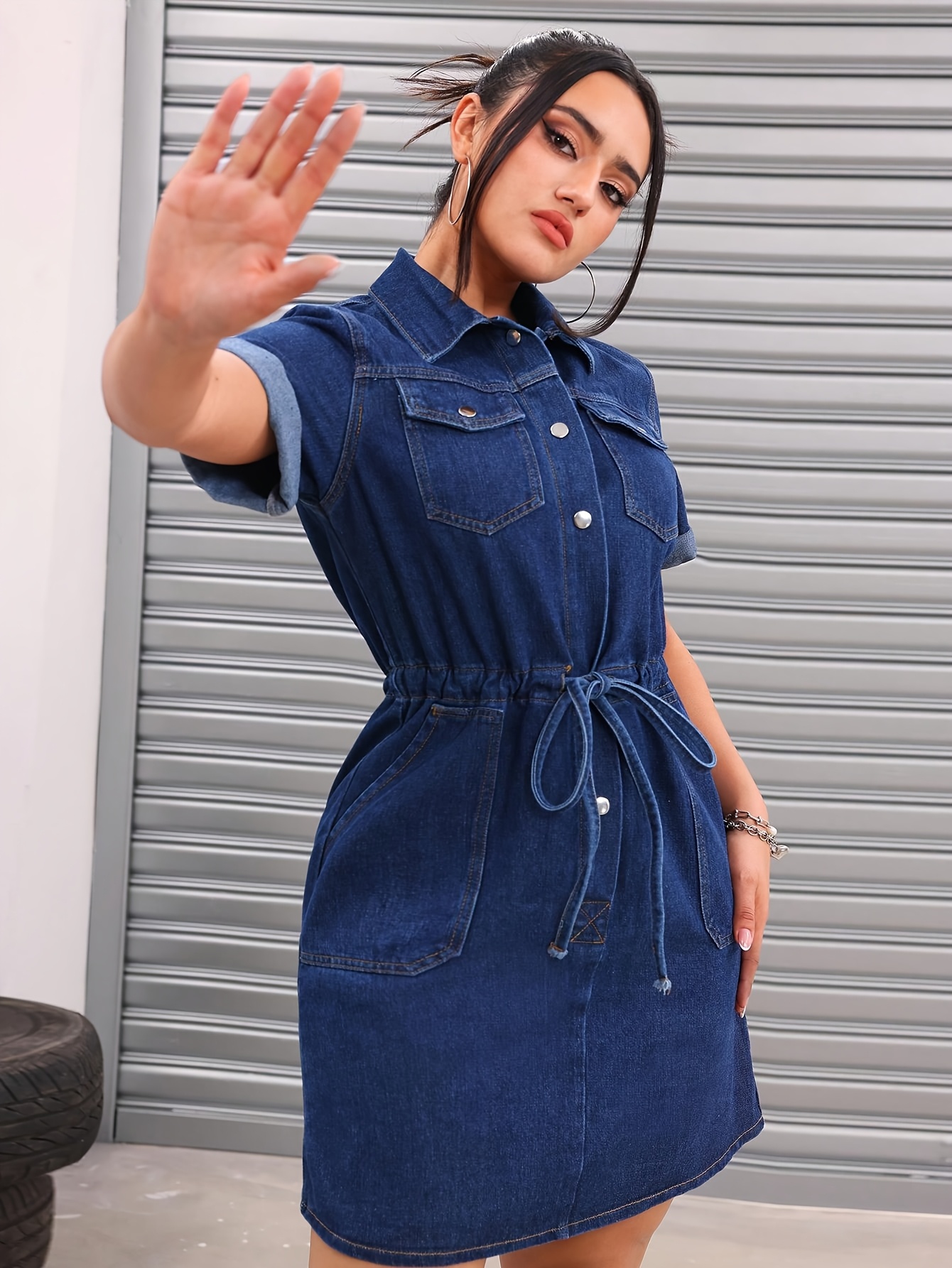 casual denim dresses for older ladies Denim Dresses & Skirts For Mature Older Ladies Over 40, 50, 60, 70