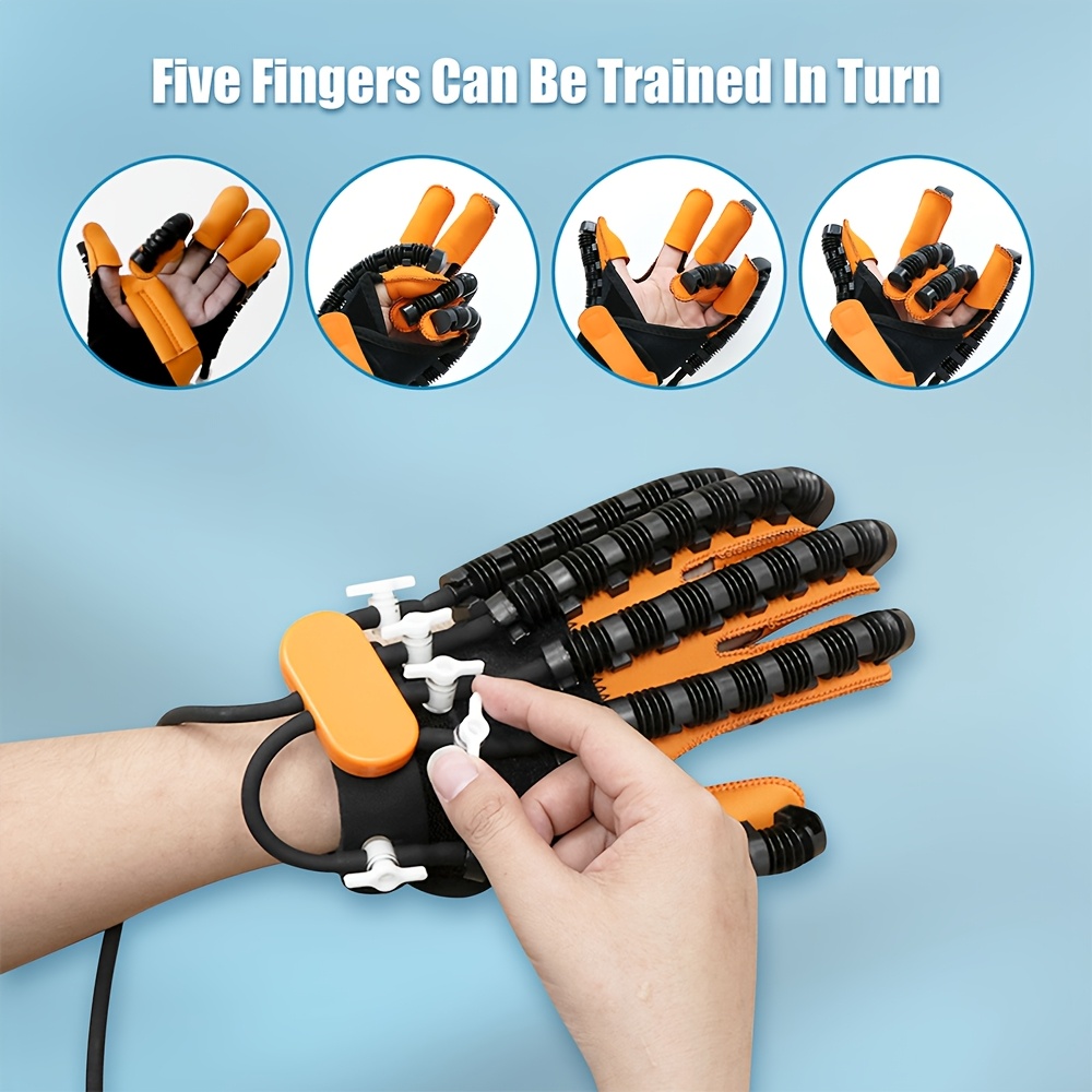 robot pour mains - usb, non rechargeables, conçus pour les exercices de fonction des  , fabriqués en plastique durable. ces   dapprentissage     flexibles et adaptés aux entraînements Détails du produit 1