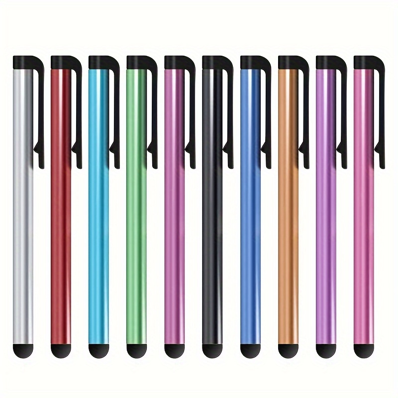 

20-pack Soft Tip Touch Screen Stylus Pens For Smartphones And Tablets, Uncharged, No Electronic Components - Compatible With Ipad, Iphone, Xiaomi & More