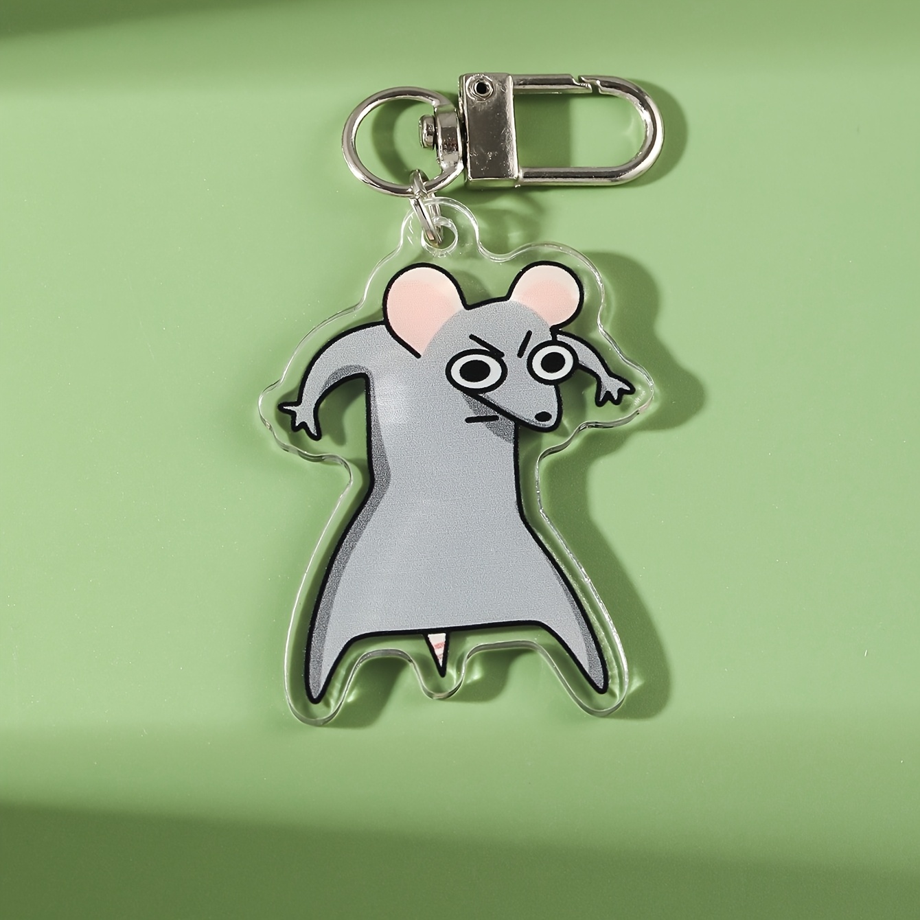 rat keychain sold on Temu United States