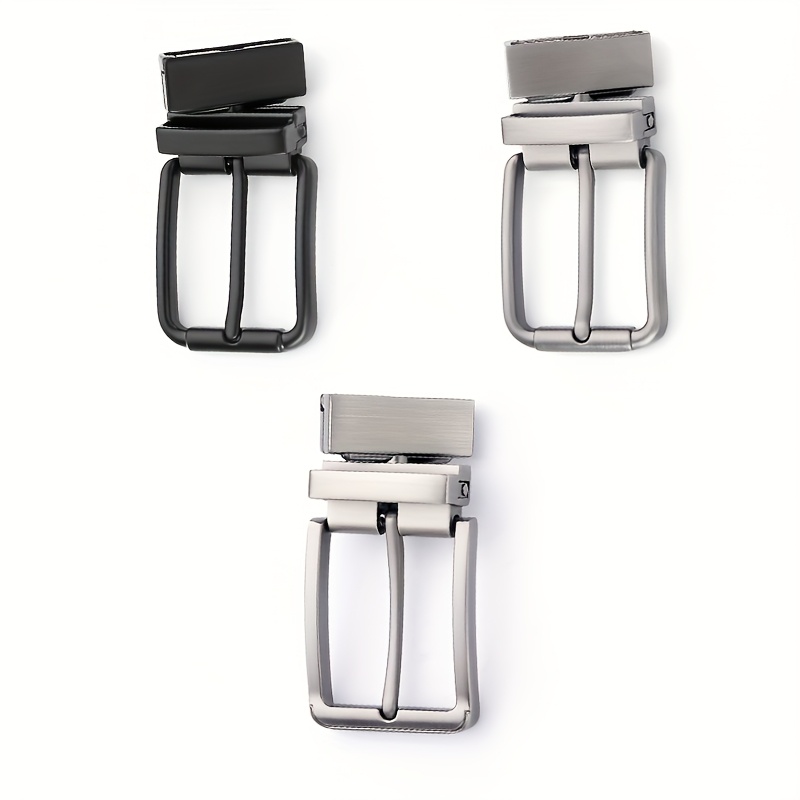 Men's Metal Buckle Belt Double Sided Use
