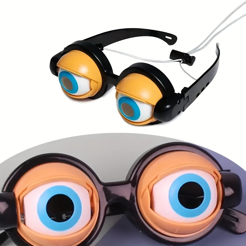 

Funny Crazy Eye Glasses, Adult Parties And Halloween Pranks, Easy To Fashion Glasses, Exquisite Gift, Other Plastic Material