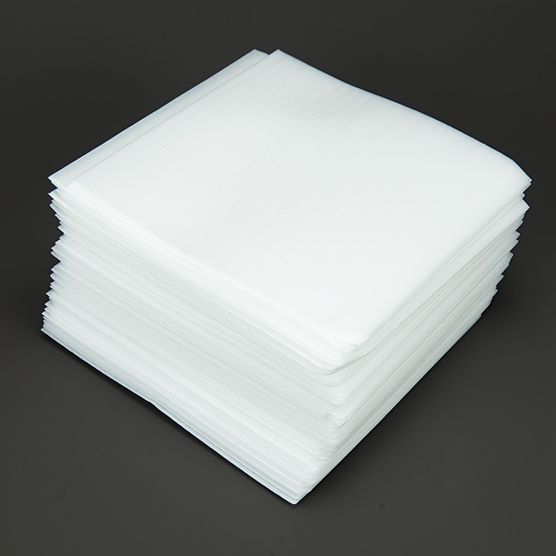 50pcs 12x12 Inch Foam Packing Bags, Protective Cushioning Material For Dishes, Porcelain & Furniture, Moving Packaging Supplies, Plastic Material, Large Packaging Bags