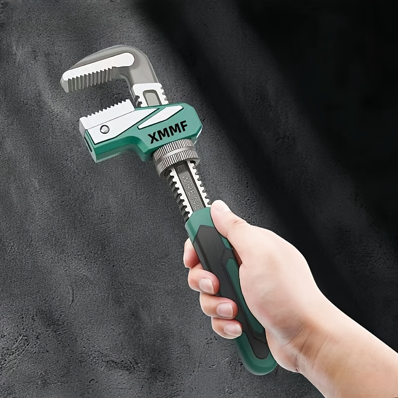 pipe wrench universal   plumbing wrench right angle large opening anti     cast chrome vanadium steel   hardness for   construction Product details 1
