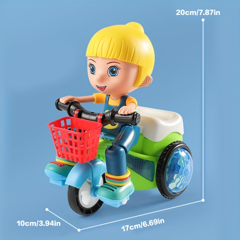 boys girls riding bike models electric toys colorful lights Temu