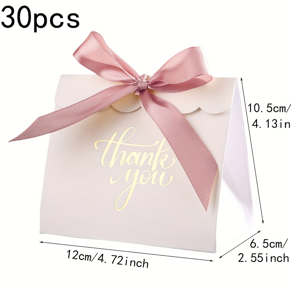 E-shop 30 Stück/Pack Weihnachtliche Kreative Dankeschön-Geschenkboxen, Halloween-Partybedarf Verpackungsboxen, Hochzeitsgeschenkboxen, Geburtstagsparty