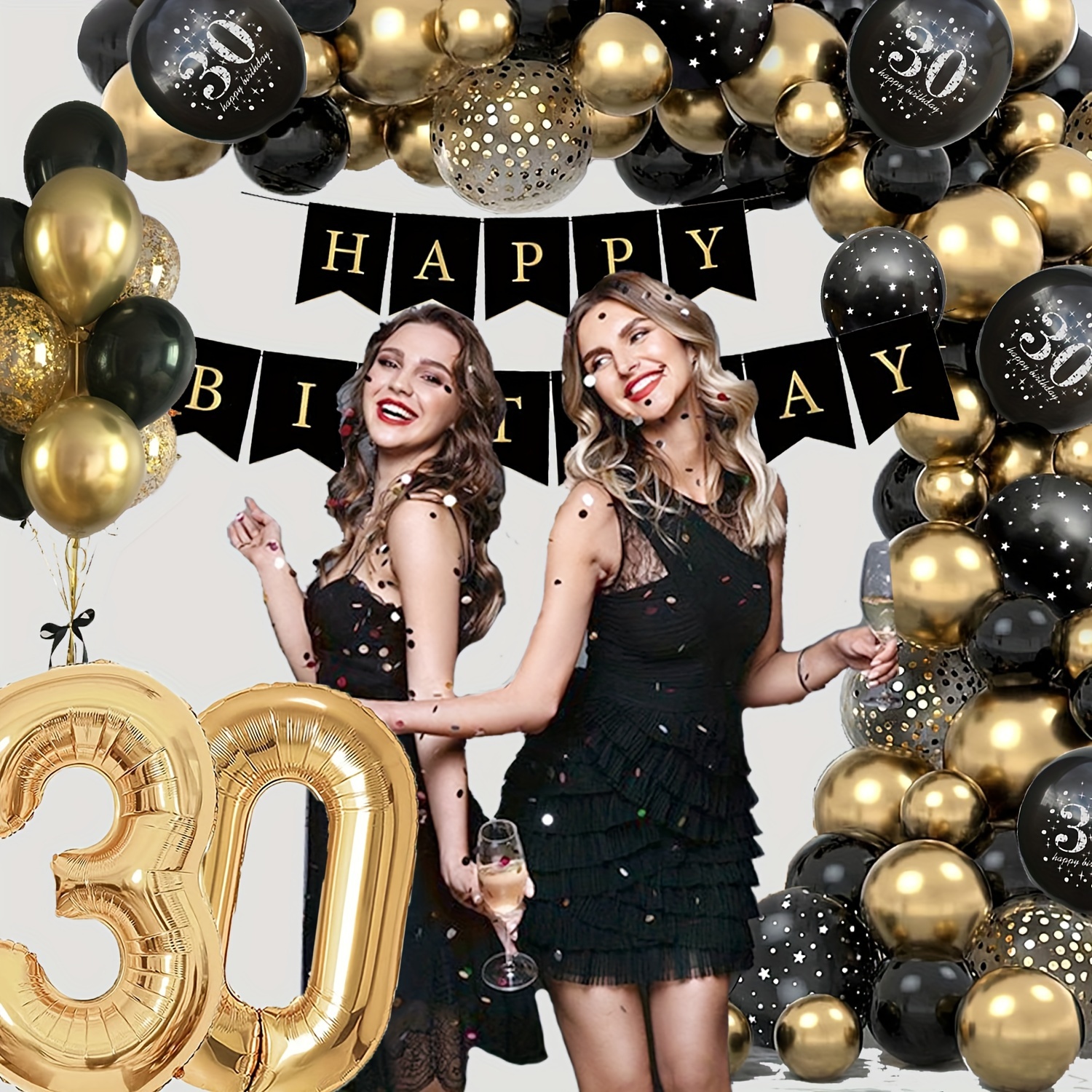 Décoration Anniversaire 30 Ans Guirlande 30 Ans 'I AM 29+1' Déco