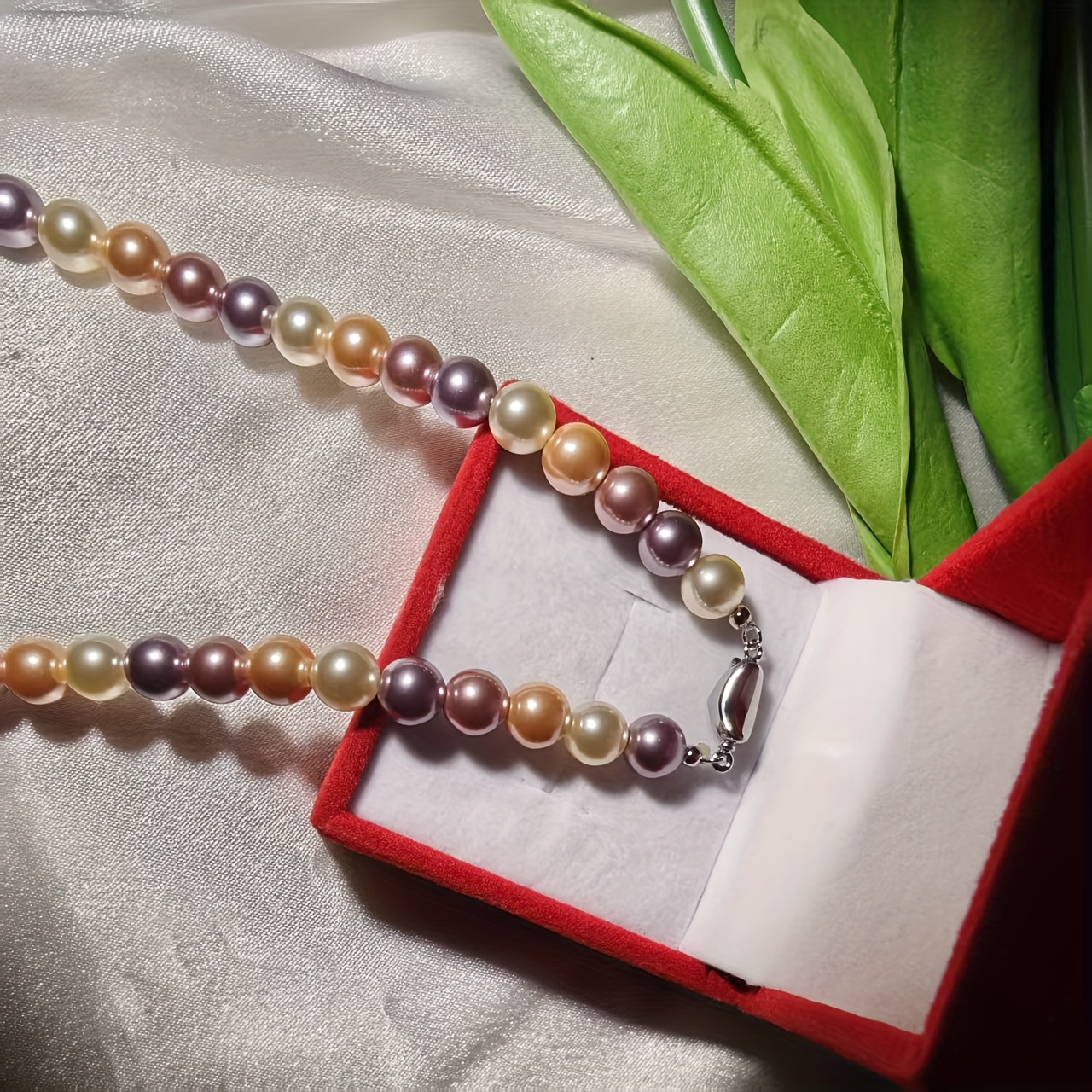 Bohemian Style 8mm Freshwater Pearls Necklace