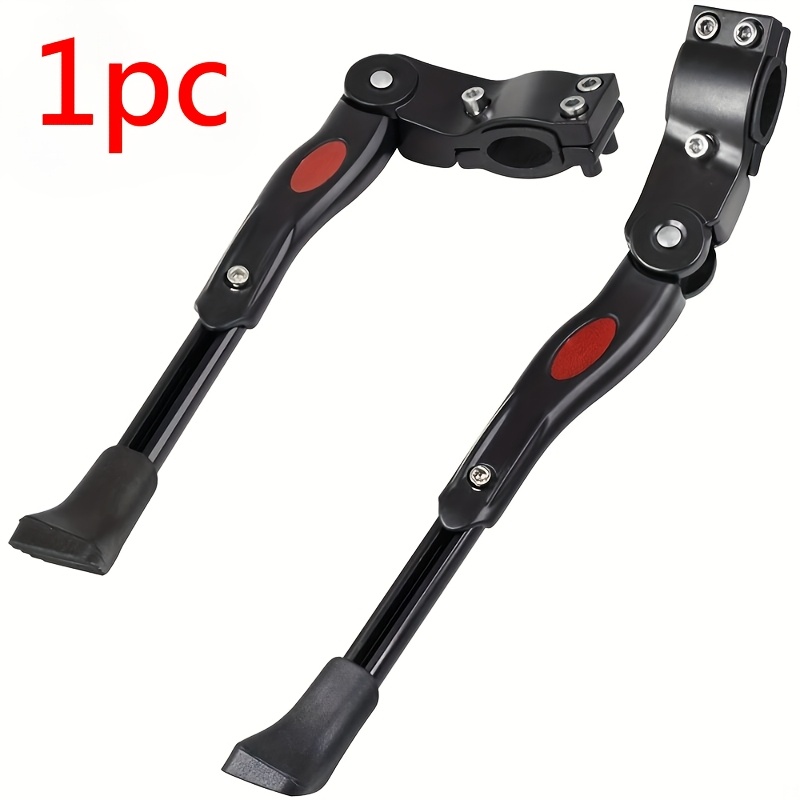 TEMU [quick-release Kickstand] Lightweight Adjustable Bike Kickstand | Stable Side Stand For City Commuter Bikes, Cycling Pedal Support For Off-road