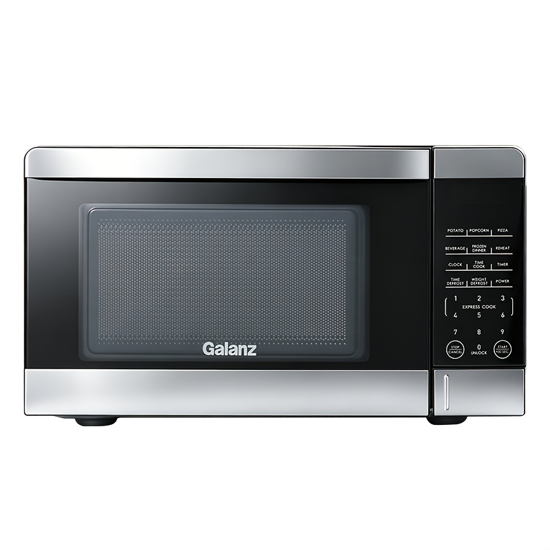 Galanz 0.7 Cu Ft Microwave Oven Compact 700w For Small Kitchens Dorms Apartments Heating