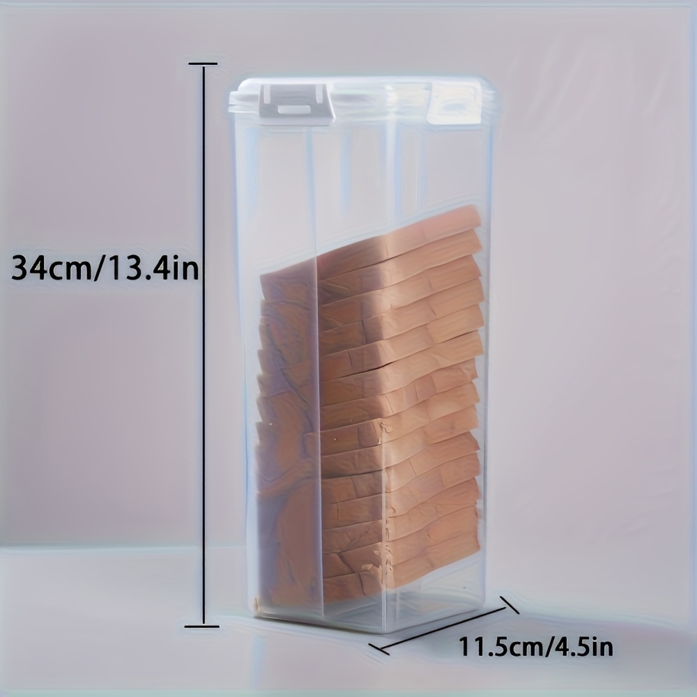 Food Storage Container with Lid and Seal, Rectangular
