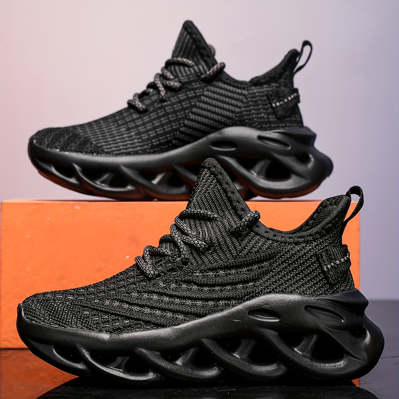Womens Lightweight Breathable Running Shoes Non Slip Md Sole