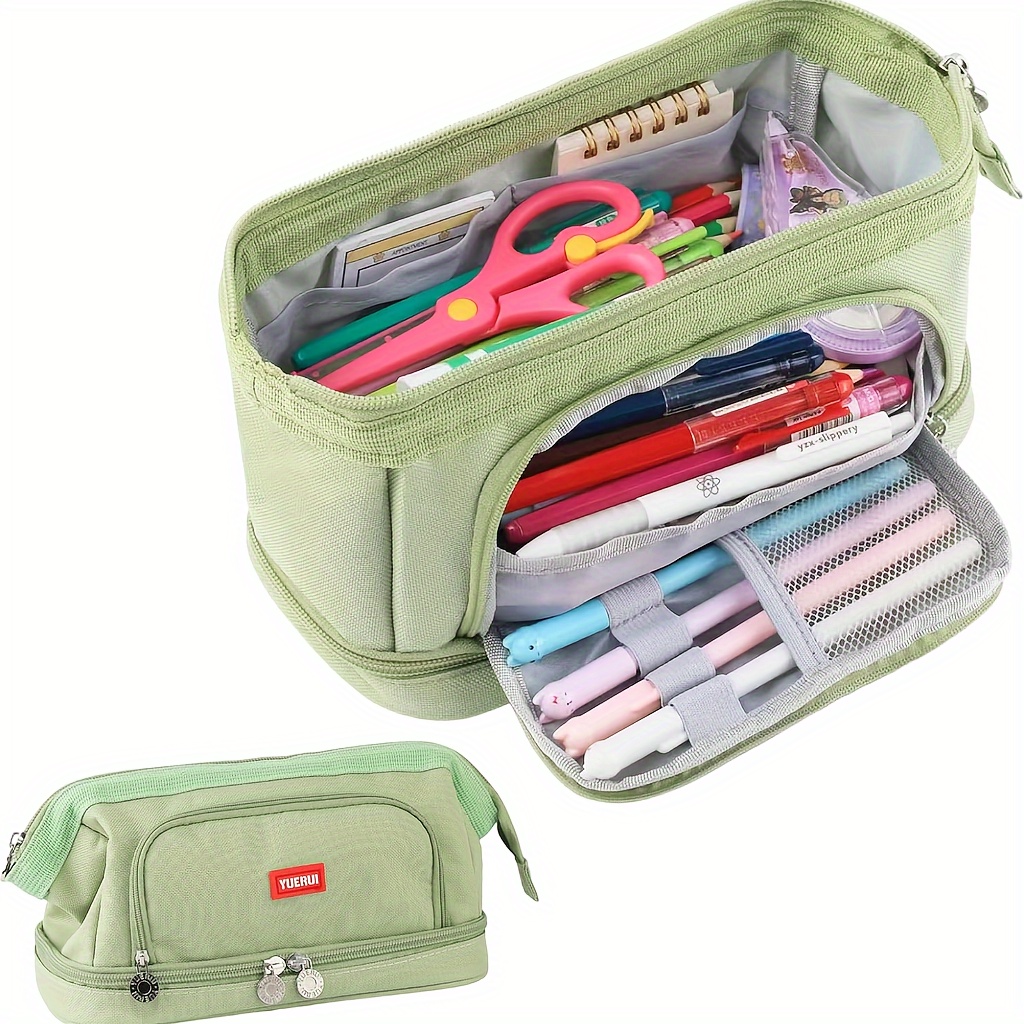 

Big Capacity Pencil Case, Large Pencil Pouch Pen Box Bag