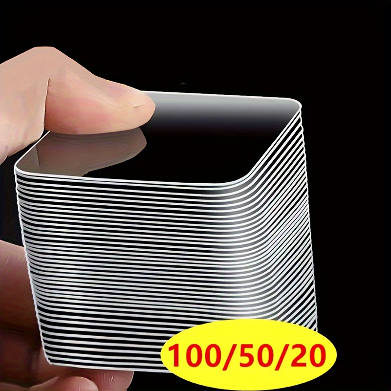 

Waterproof Transparent Mounting Tape Pvc, Double Sided Adhesive Strong Tape For Plastic, Glass, Metal, Stone, Drywall - No Drill Or Nail Needed