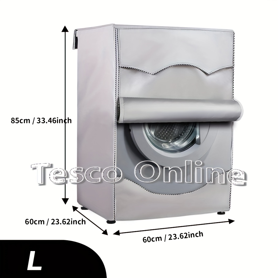 TEMU Drum Washing Machine Cover, Washing Machine Washing Machine Washing Machine Multiple Sizes Washing Machine Cover