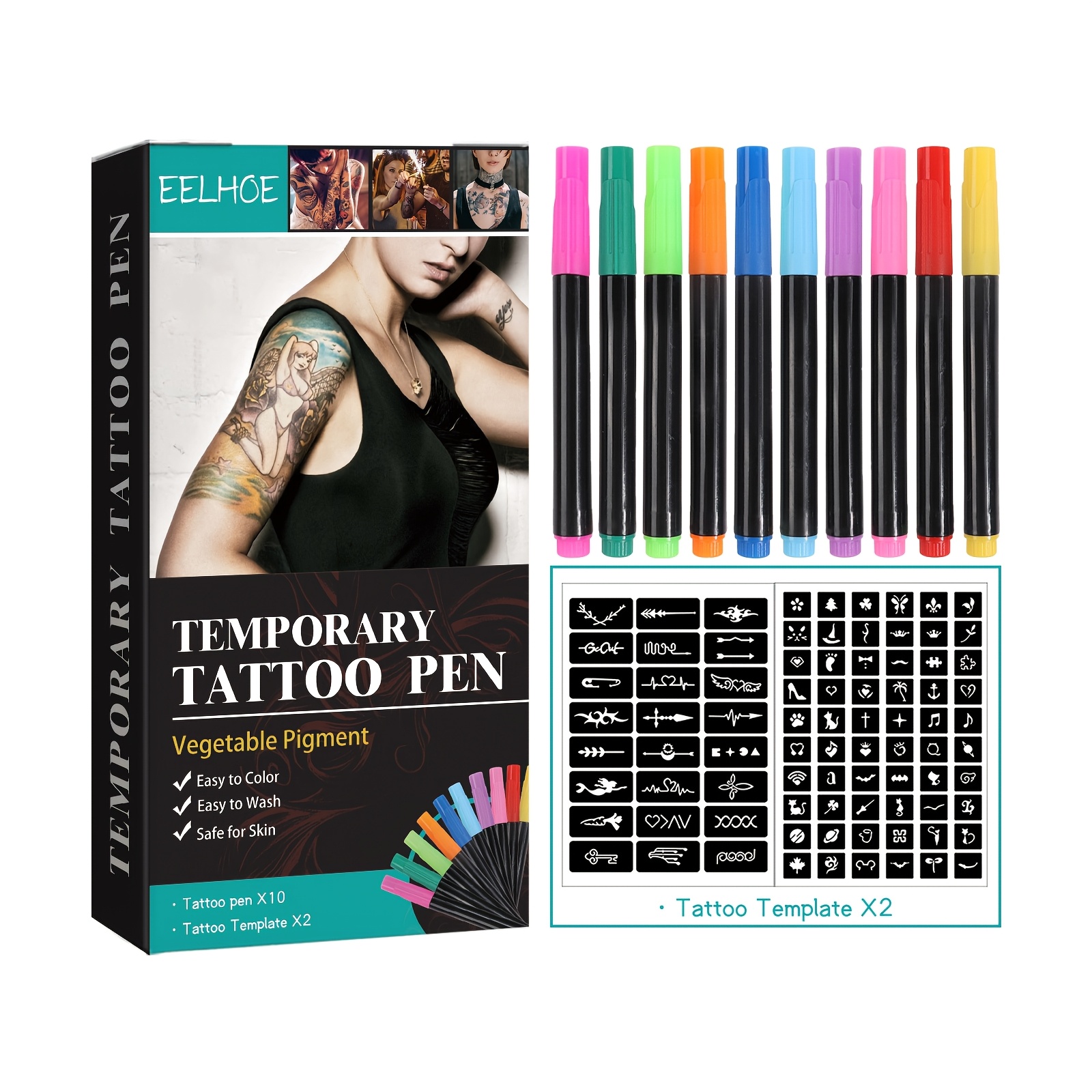 washable tattoo pens United Kingdom