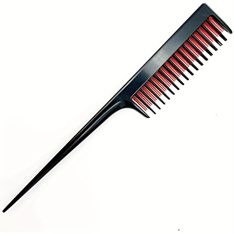 Image of Teasing Comb, Teasing Comb, Durable Rat Tail Comb For Fine Hair, Comb With Rat Tail For Hair Styling Backcombing Parting