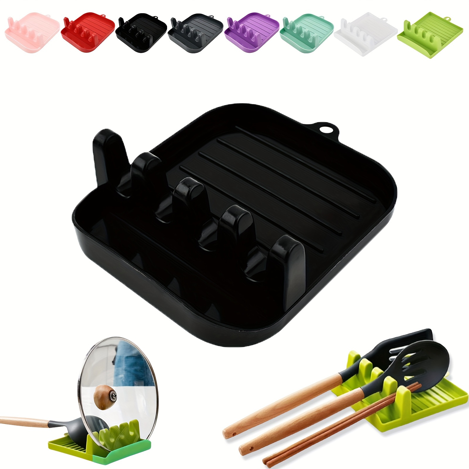 

Pp, Focusonhome - Organizer - Pp Plastic Spatula & Pot Lid