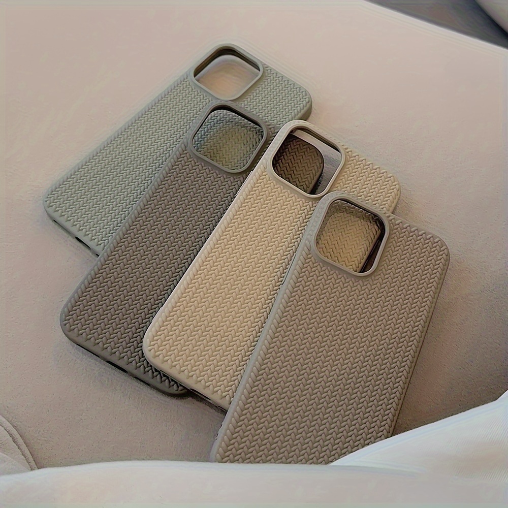 

Suitable For Full Package Protective Cover, Creative Simple Niche Phone Case For 15 14 13 12 11 Pro Max.