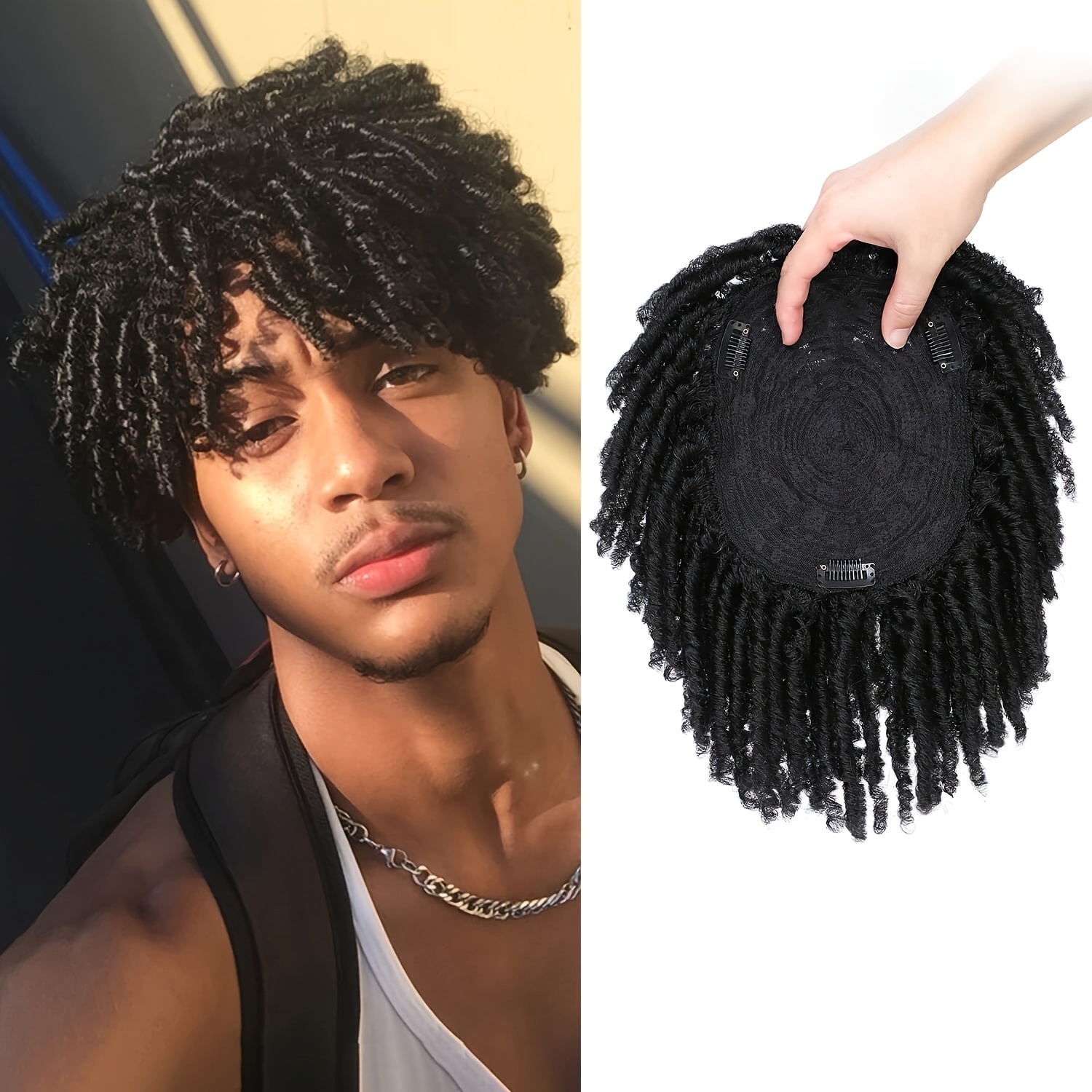 

Dreadlock For Men - Synthetic Dreadlocks, , 7 Size, 5.5 , And