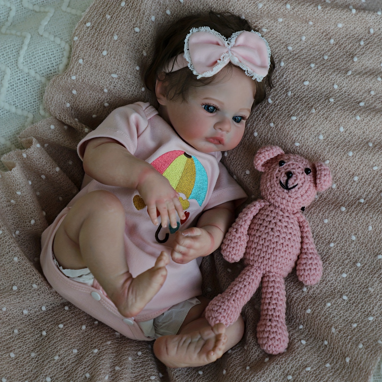 Realistic Baby good girl doll, 18inch