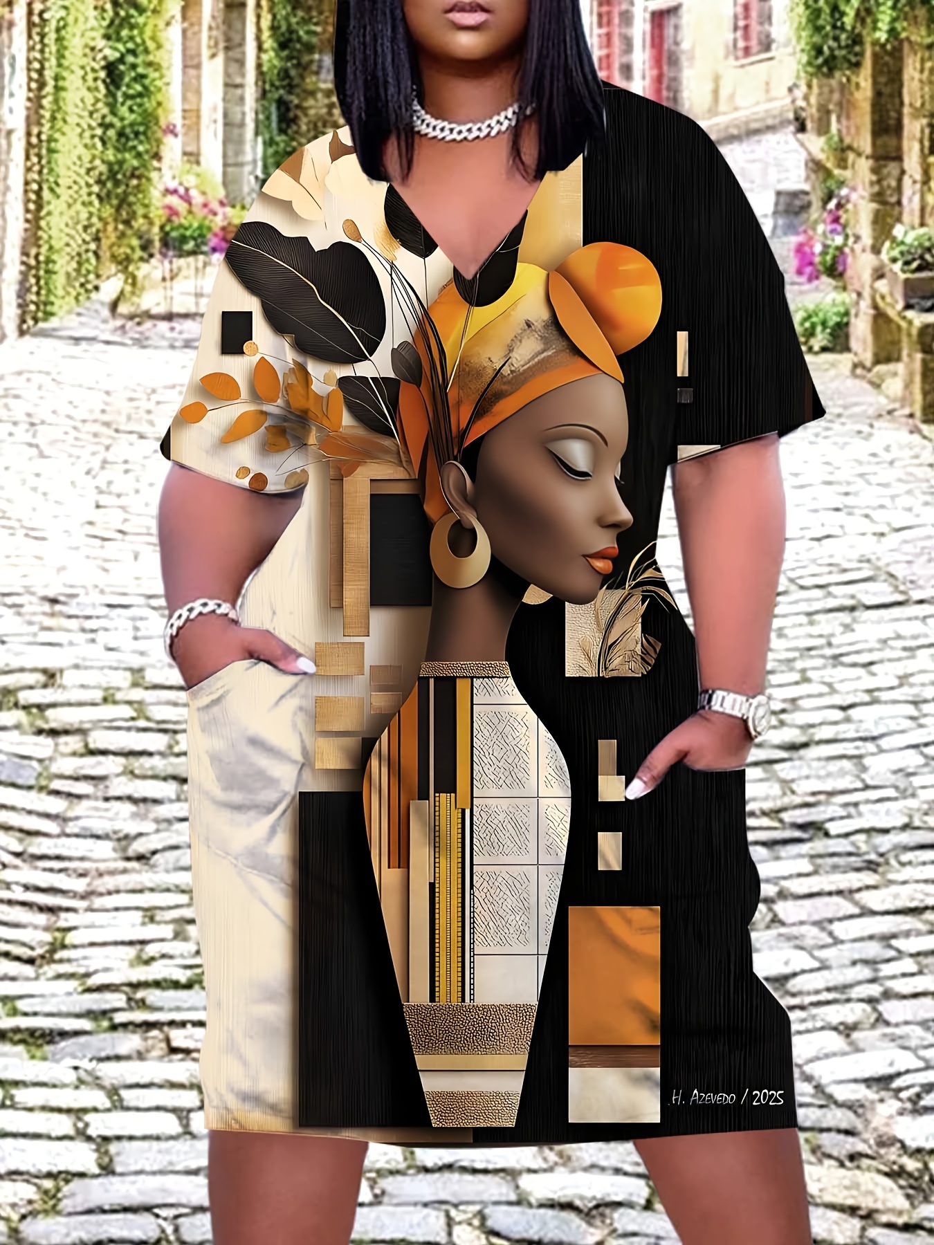 african traditional dresses sold on Temu United States