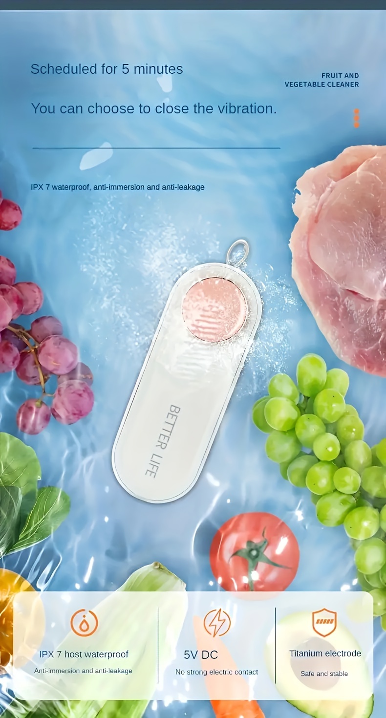 usb powered fruit vegetable cleaner oh   for pesticide   reduction enhances nutrients salt content details 4