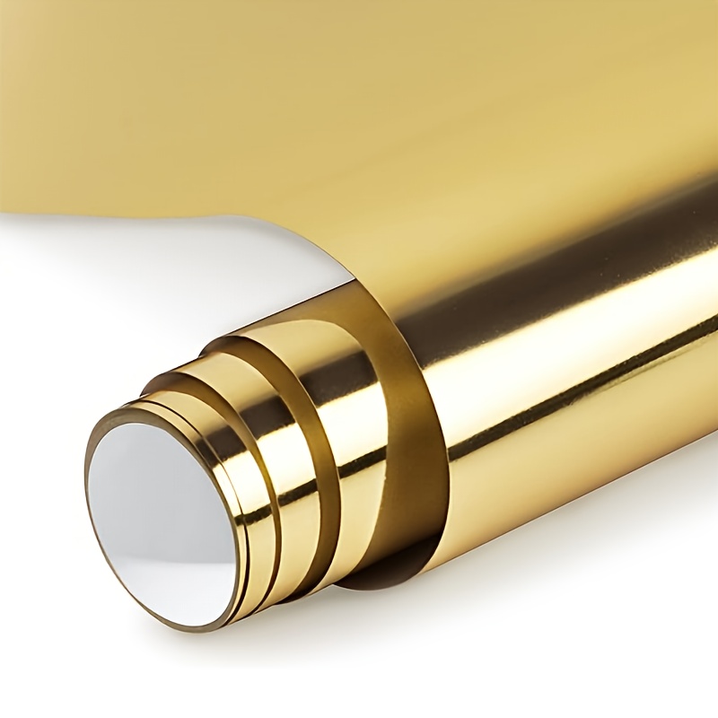 Plotter Film Textile - 30.5 Cm X 305 Cm Film Plotter Textile, Used In Textiles Transfer Film For Iron-on T-shirt, Fabrics (metallic Golden)