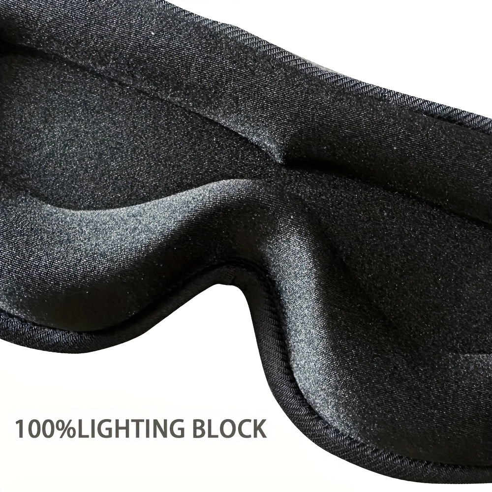 A 3D Sleep Mask with BT 5.2 Headphones, Featuring a Wireless Music Eye Mask with a Non-Compressed Eye Contour, Perfect for Side Sleepers, Making It an Ideal Gift And Travel Essential, Equipped with a Built-In Type-C Data Cable. 13 A 3D Sleep Mask with BT 5.2 Headphones, Featuring a Wireless Music Eye Mask with a Non-Compressed Eye Contour, Perfect for Side Sleepers, Making It an Ideal Gift And Travel Essential, Equipped with a Built-In Type-C Data Cable.