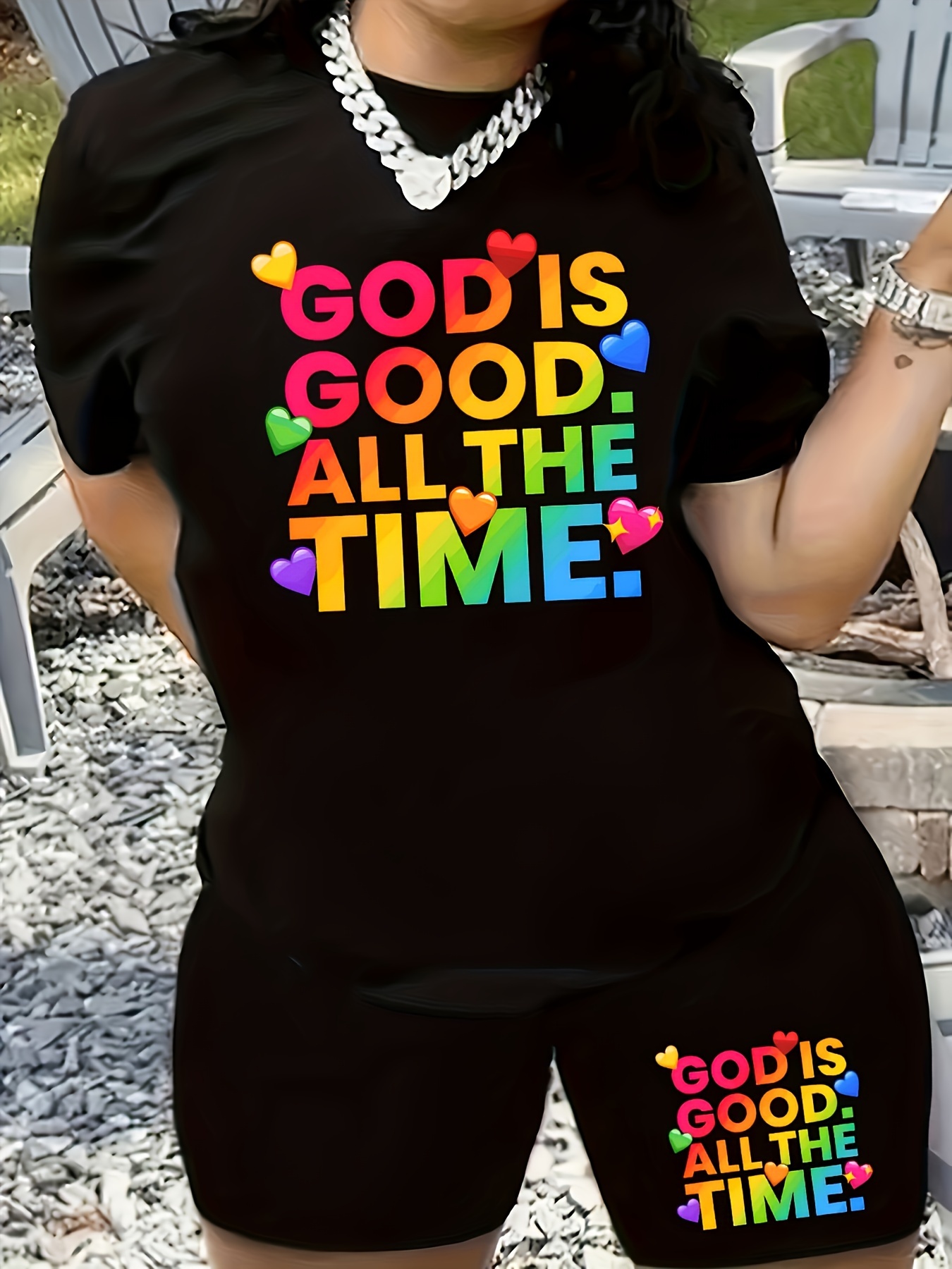 God is Good all The Time Rainbow Kids T Shirt God is Good all The Time Rainbow Kids T Shirt