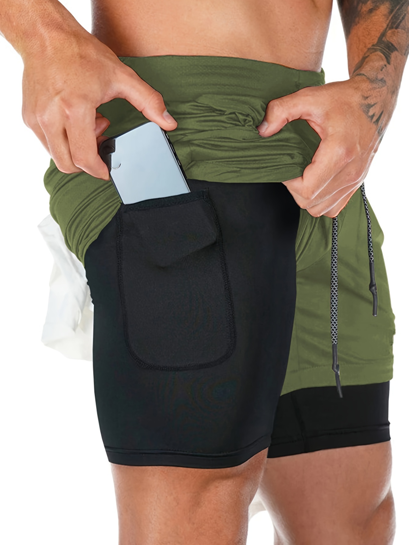 Men'S Casual Running Shorts That Are Quick-Drying, Breathable, And Suitable for Fitness And Basketball