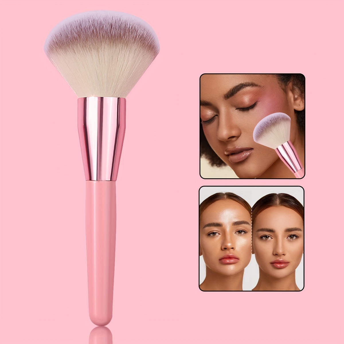 

Single Extra Large Loose Powder Brush Soft Foundation Brush Portable Contour Brush Brush Makeup Brush Tool