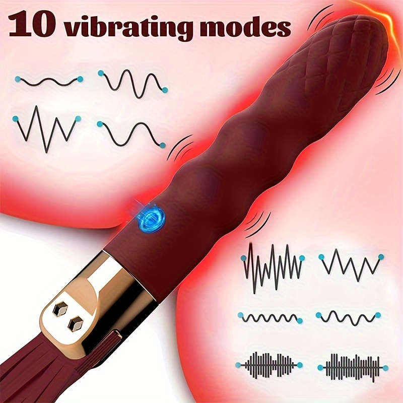 2 in 1 whip vibrator faux leather anal stick with 10 vibration usb rechargeable soft silicone for couples play 5