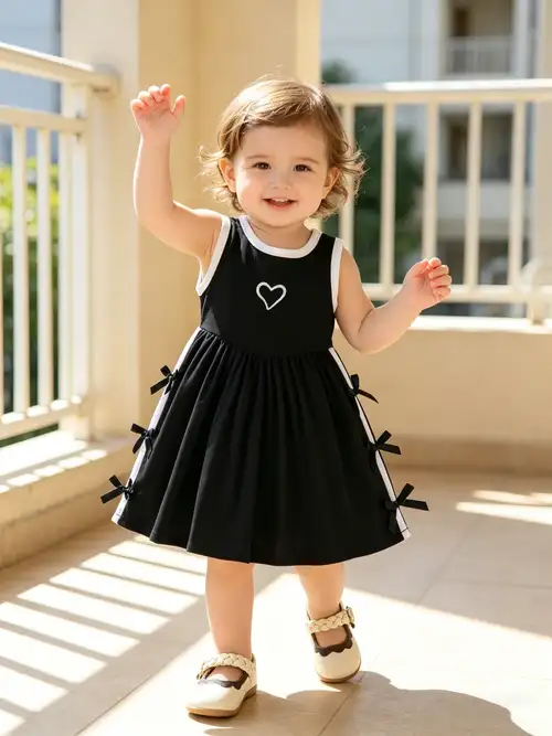 baby girl black dress sold on Temu Mexico baby girl black dress sold on Temu Mexico